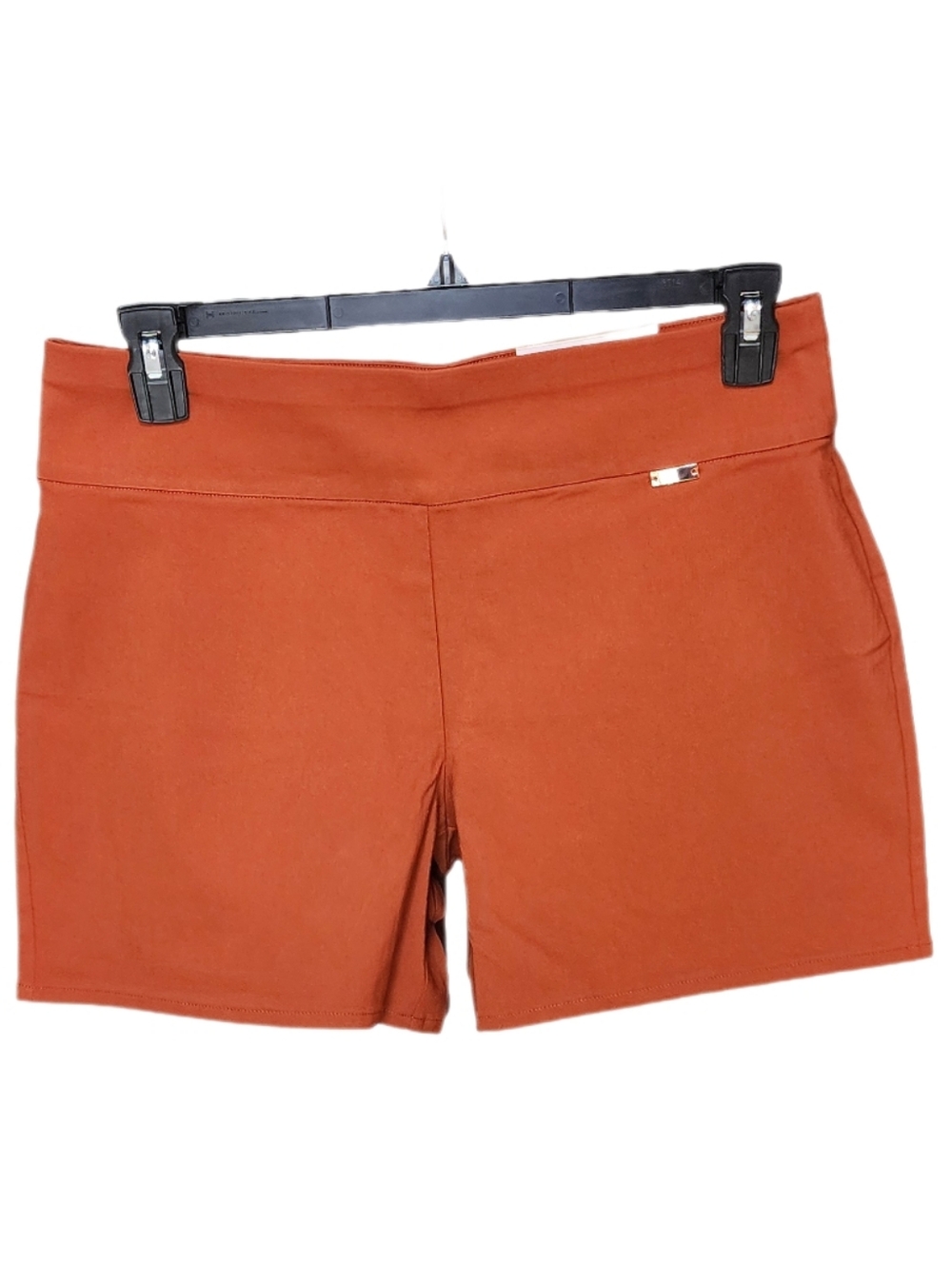 I.N.C. International Concepts Women's Mid-Rise Pull-On 5" Shorts Spiced Pecan 12